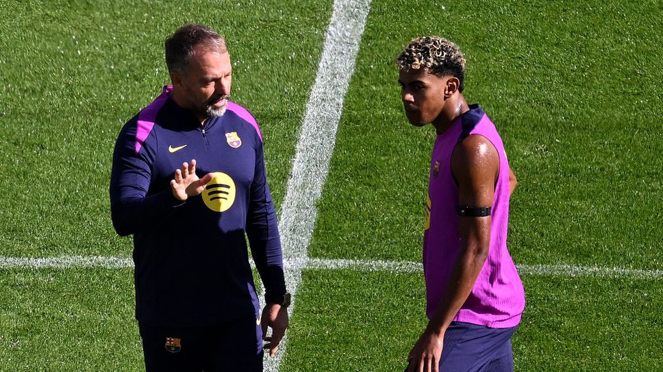 Ямал отново тренира, ще е на линия за двубоя с Билбао, но трима други продължават да са аут