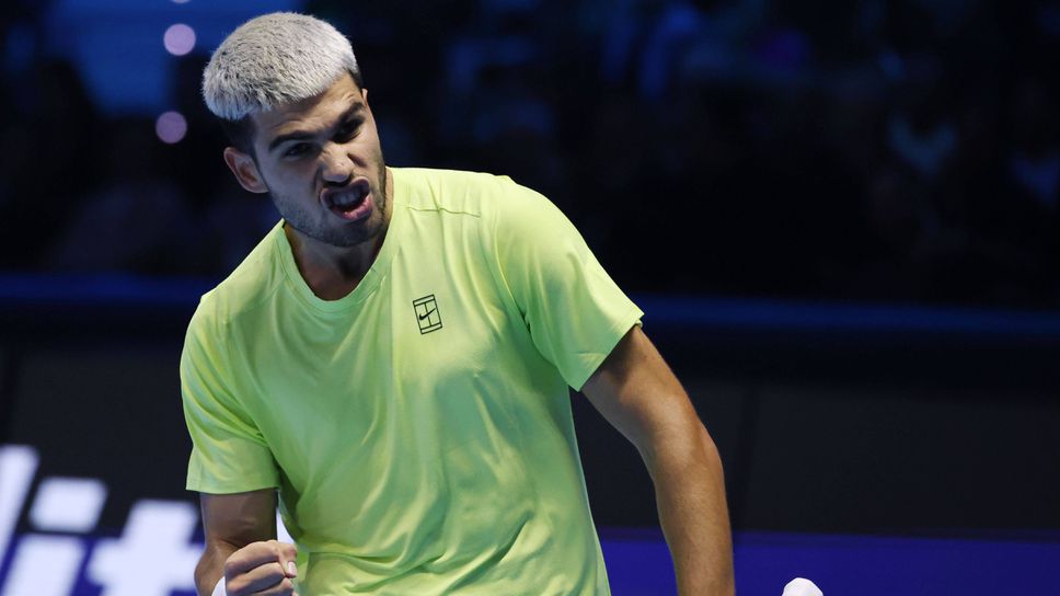 Алкарас въодушевен от убедителната си победа в Торино