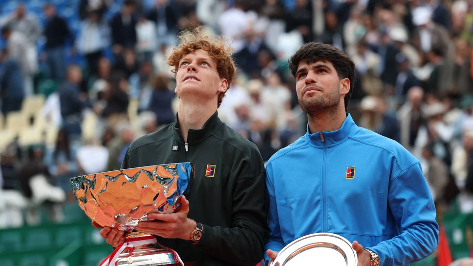 Синер и Алкарас може да си разменят първото място през целия сезон на клей