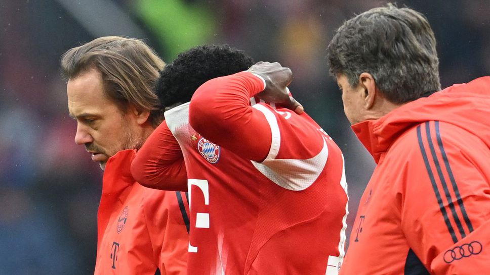 Нови проблеми за Байерн - Дейвис е контузен