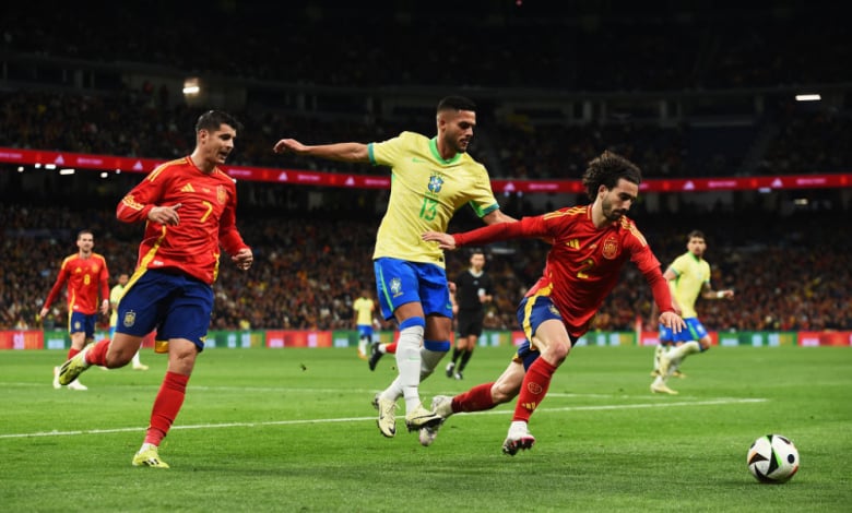 Испания и Бразилия сътвориха страхотен спектакъл на "Бернабеу" ВИДЕО