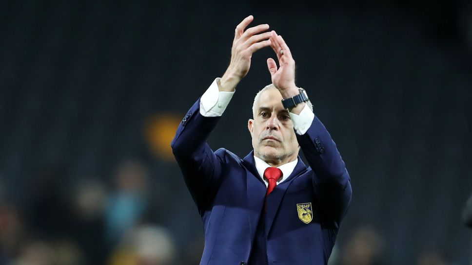 Силвиньо: Върху Албания не тегне напрежение преди Евро 2024