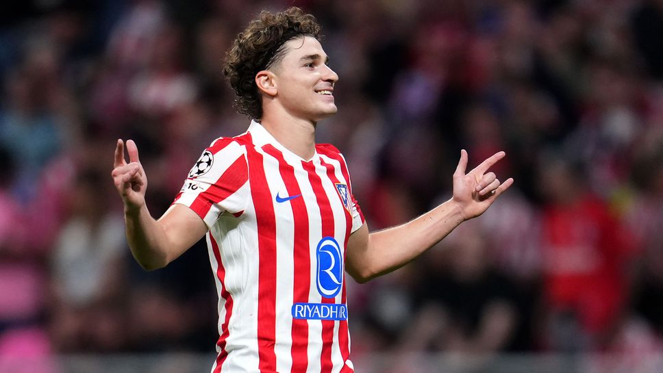 Хулиан Алварес коментира слуховете за свой трансфер в Барселона