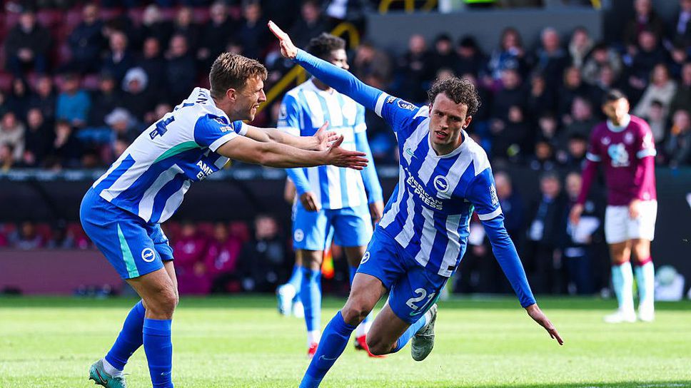 Брайтън вярва в евроучастието след успех над Бърнли