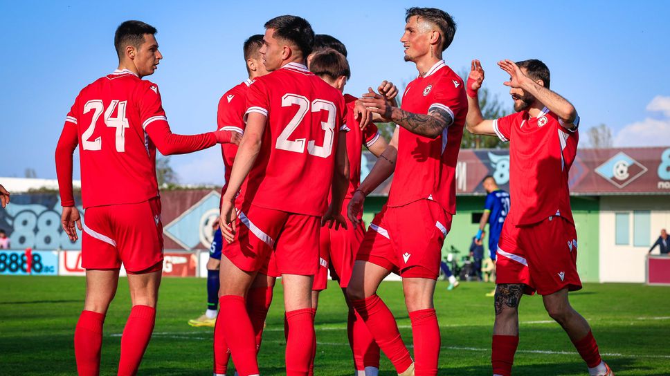 ЦСКА разби Севлиево за едно полувреме