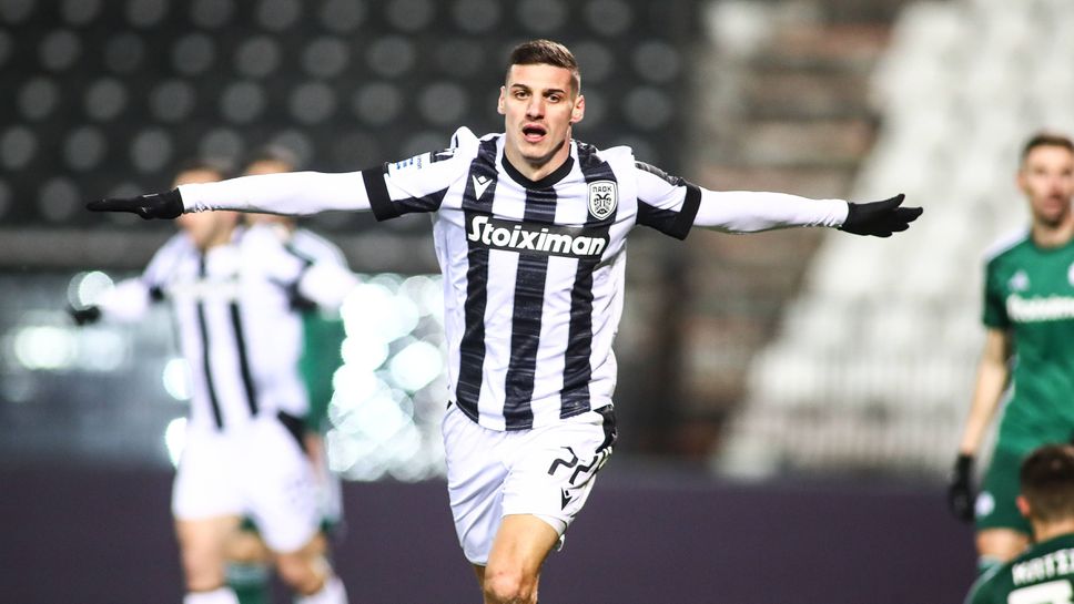 Гол на Кирил Десподов беше избран за №1 от феновете на ПАОК за месец март