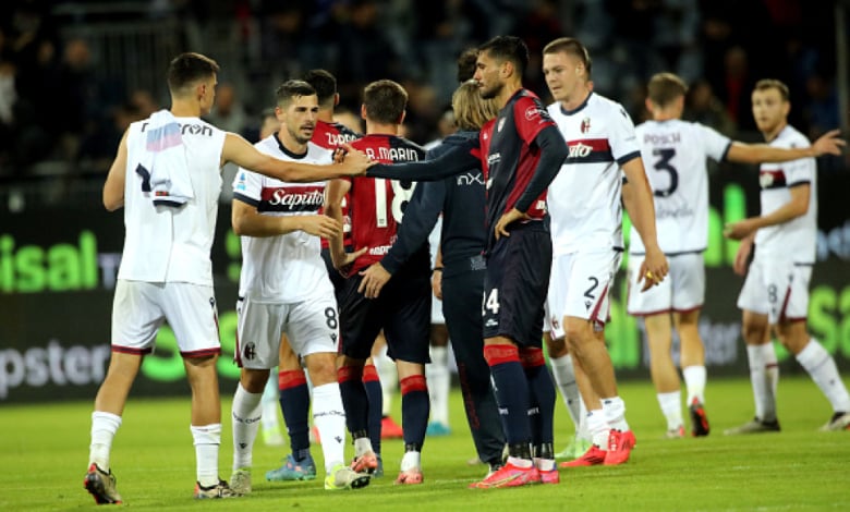 Болоня удари Каляри