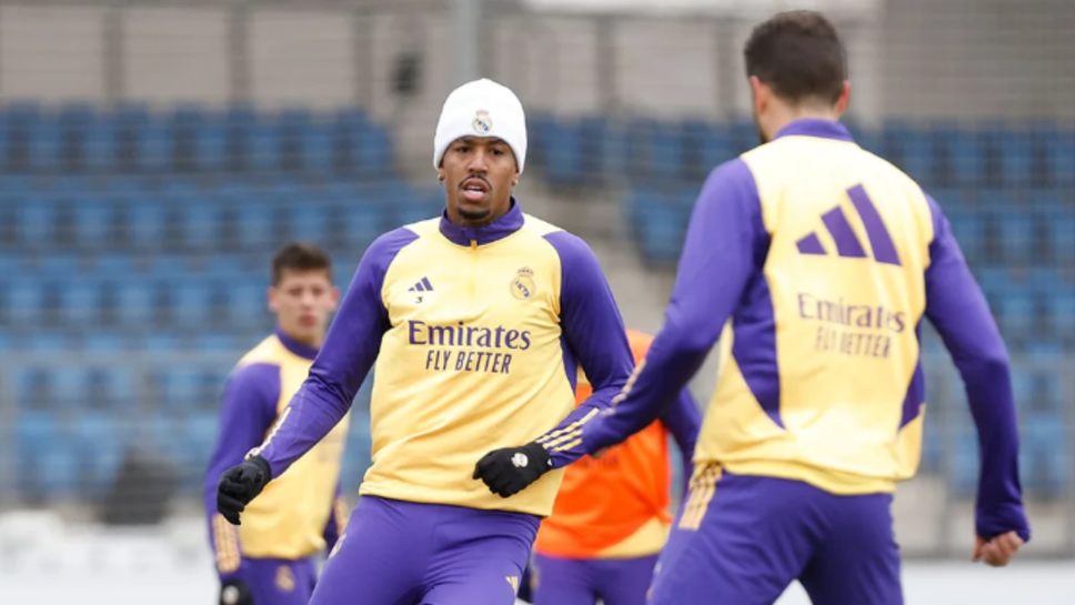 Едер Милитао тренира наравно с останалите в Реал Мадрид