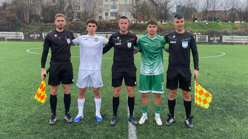 Славия нанесе първа загуба на Лудогорец в Елитната до 17 години