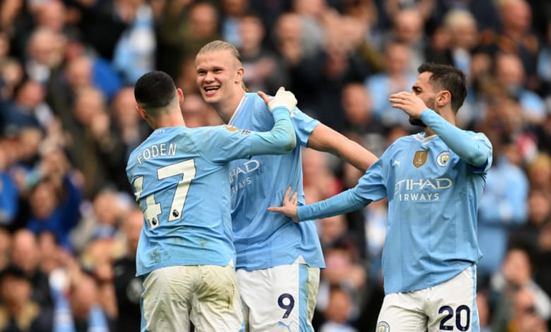 Ман Сити диша във врата на Арсенал след шоу на Холанд ВИДЕО