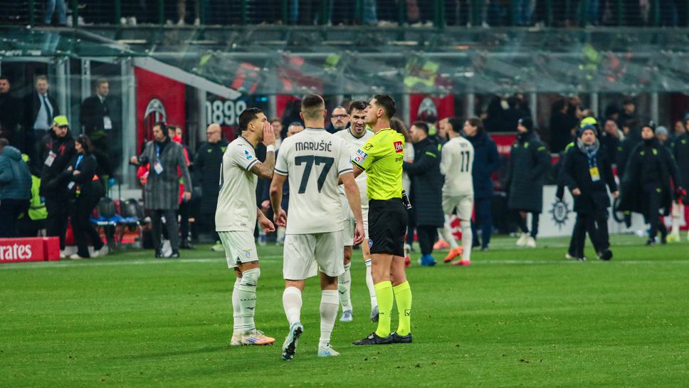 От Лацио изригнаха след мача с Милан и не се появиха на пресконференцията