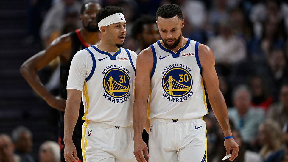 Сбъдната мечта! Стеф Къри и брат му Сет заедно в игра за Голдън Стейт