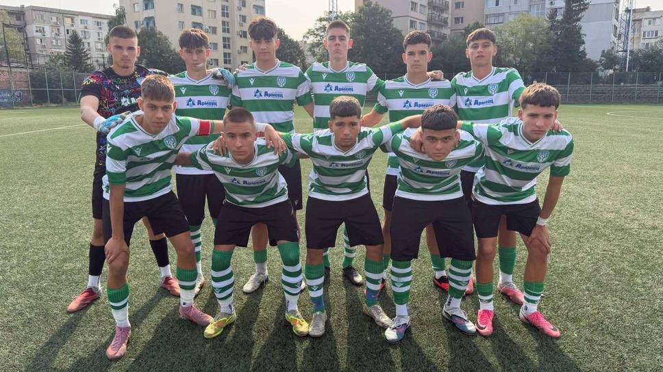 Черно море обърна Хебър за седем минути при U17