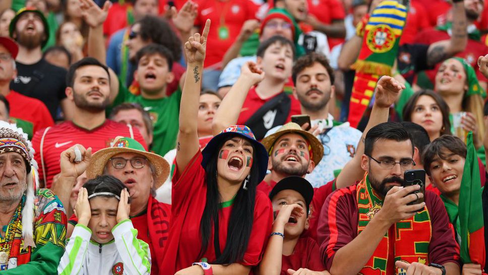 Братът на Кристиано Роналдо се снима с фенове в Хамбург преди Португалия - Франция