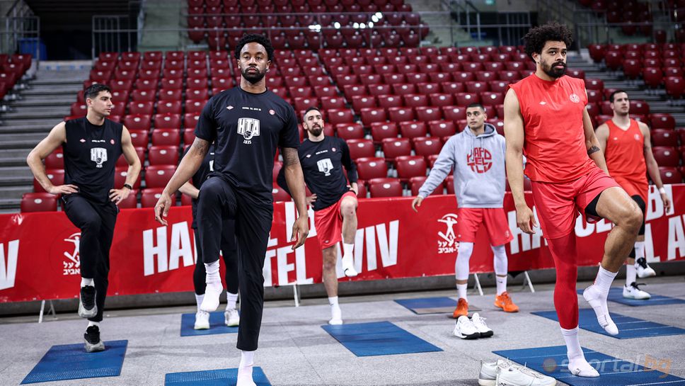 Мотли отново тренира с Апоел преди мача с Виртус Болоня