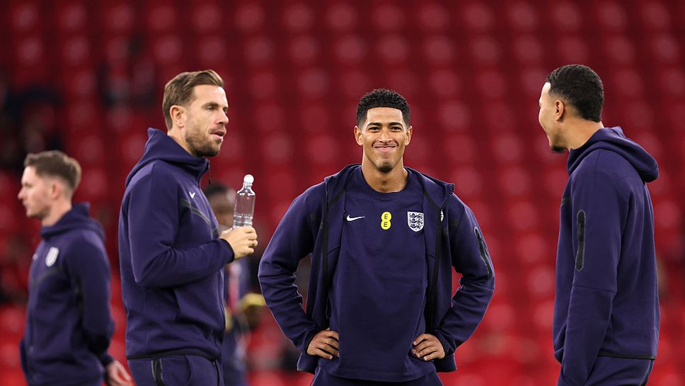 Албания - Англия, съставите