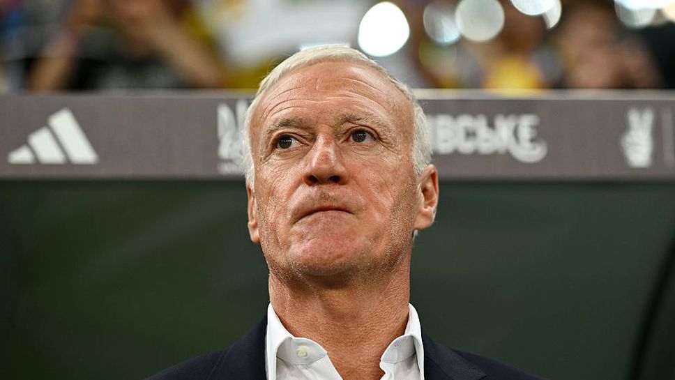 Дешан с емоционална пресконференция преди исторически мач начело на Франция срещу Украйна