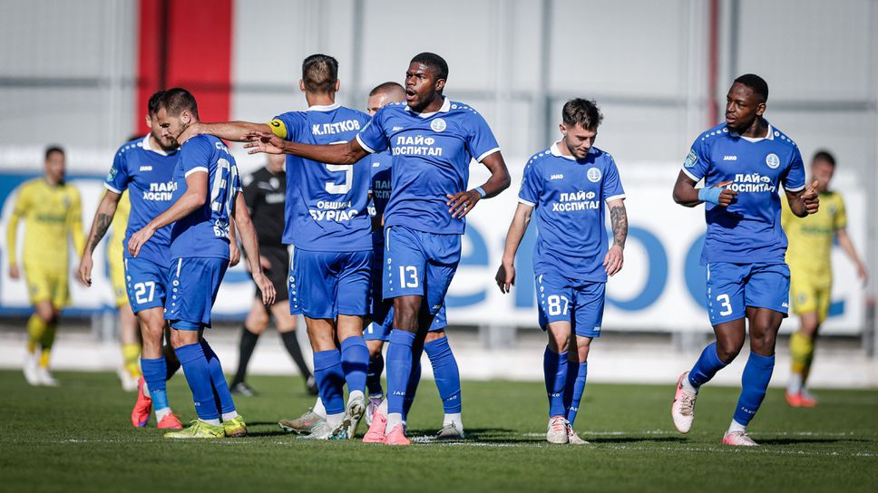 Черноморец (Бургас) продължи с добрата си серия след нова победа